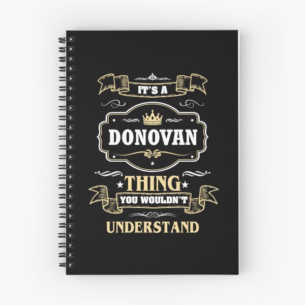 Item preview, It Is A Donovan Thing You Wouldn't Understand Donovan Name Shirt designed and sold by GensBarlow.