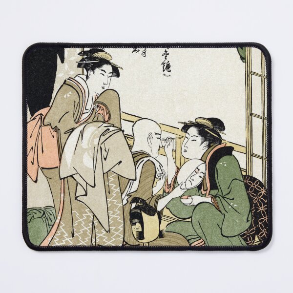 Item preview, 18th C. Japanese Actor Prepares for Stage designed and sold by historicimage.