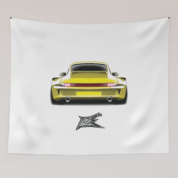 Item preview, Wide body 911 993 carrera yellow  designed and sold by NaquashM.