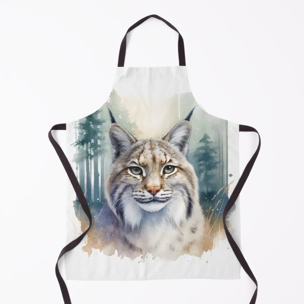 Item preview, Watercolor Bobcat designed and sold by GoldenPattern.