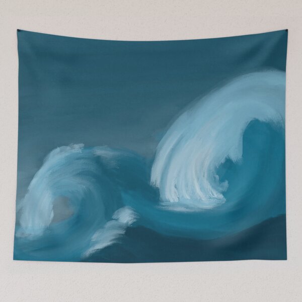Item preview, Wave designed and sold by Cozythoughts.
