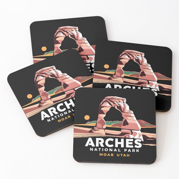Item preview, Geometric Arches National Park designed and sold by dolla-designs-.