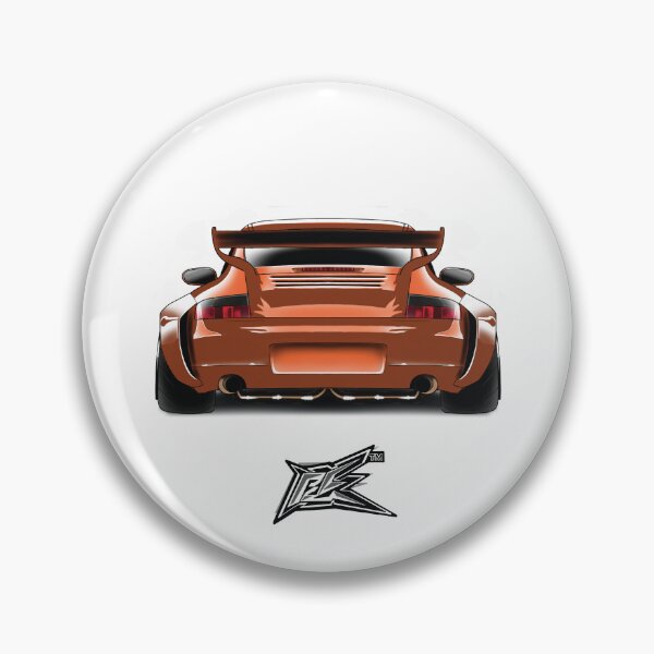 Item preview, Wide body 911 997 carrera rear orange  designed and sold by NaquashM.
