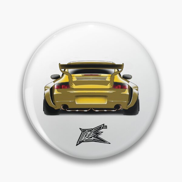 Item preview, Wide body 911 997 carrera rear yellow  designed and sold by NaquashM.