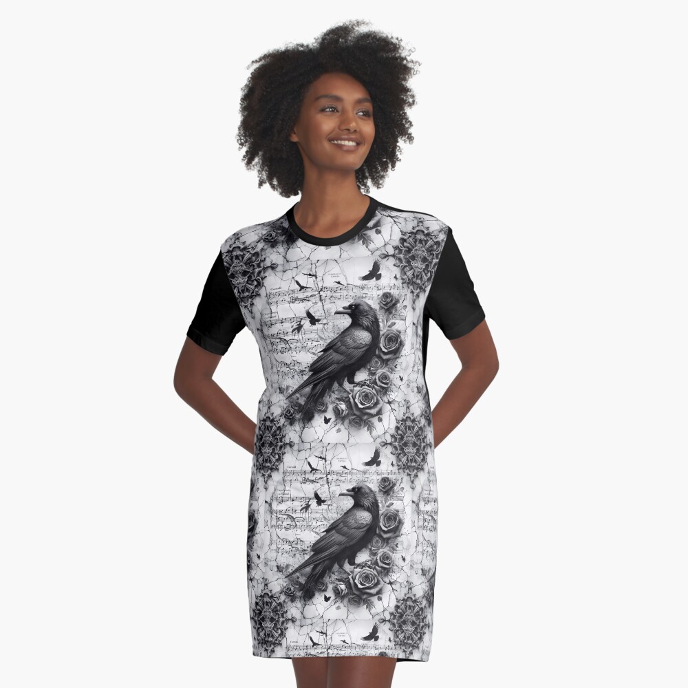 Item preview, Graphic T-Shirt Dress designed and sold by JacquiTaylorArt.