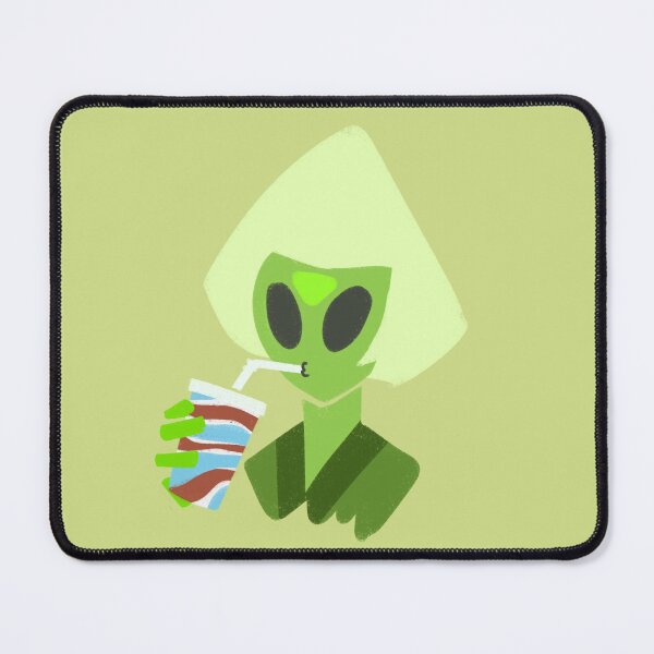 Item preview, Alien Peridot Drinking a Slushy designed and sold by NectarDraws.