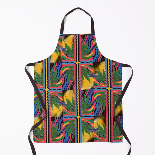 Item preview, Colorful Vibrant Marijuana Abstract Art - Unique Psychedelic Pattern  designed and sold by JLEmporium.