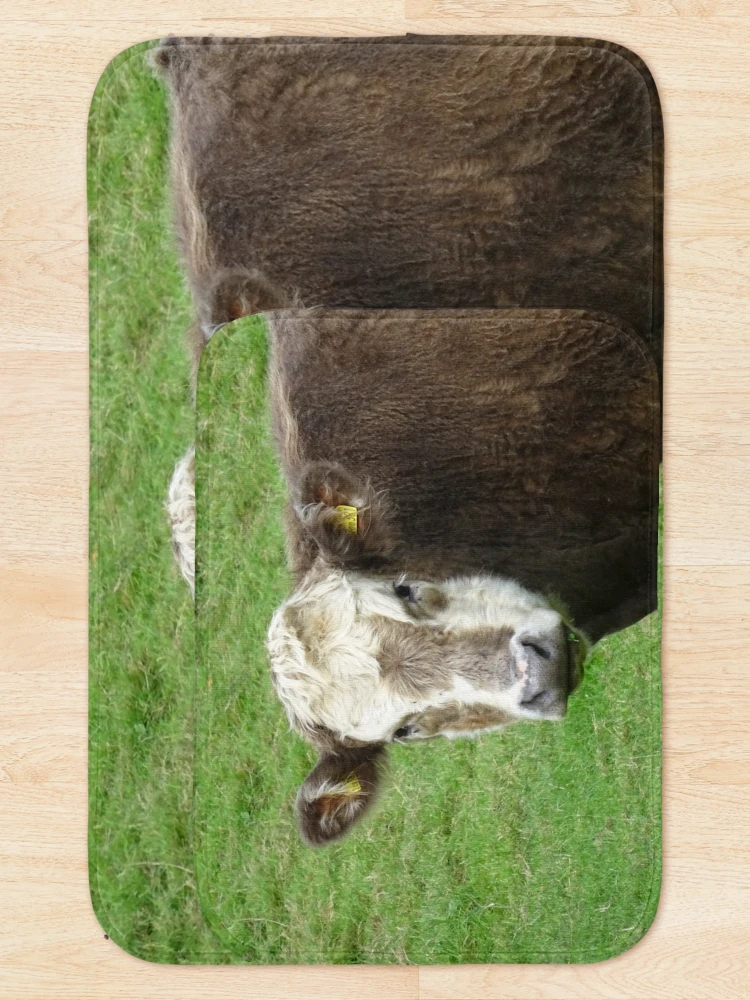 Thumbnail 5 of 6, Bath Mat, Moo! designed and sold by Rorymacve.
