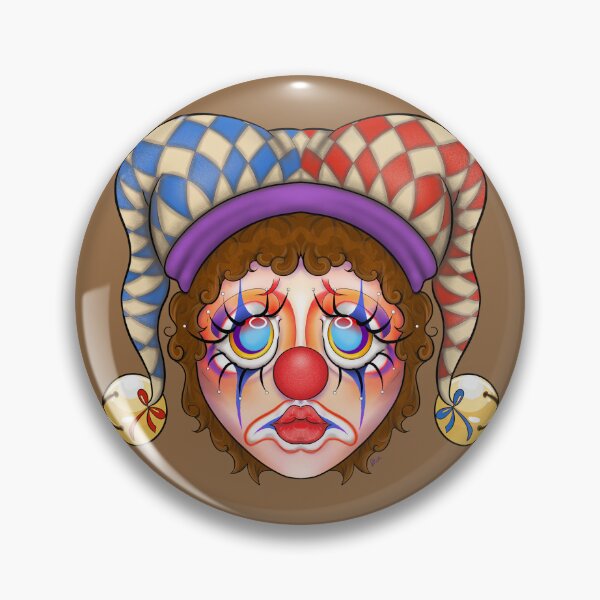 Item preview, Clown Doll Head designed and sold by vindella.