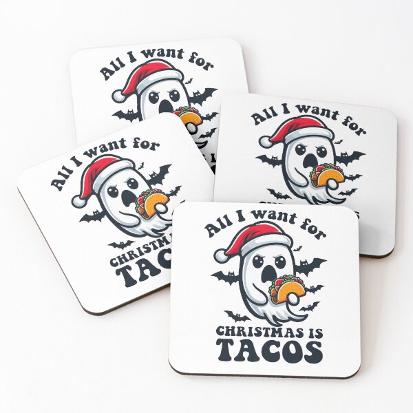 Item preview, All I want for Christmas is tacos designed and sold by khallidaart.