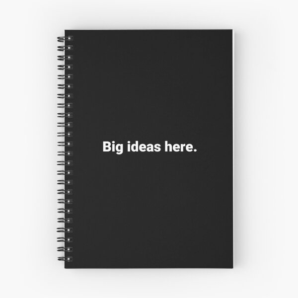 Item preview, Big ideas here. designed and sold by Text-based T-Shirts and Gifts.