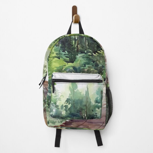 Item preview, Lonely Forest road - watercolor on paper painting designed and sold by SamirArt.