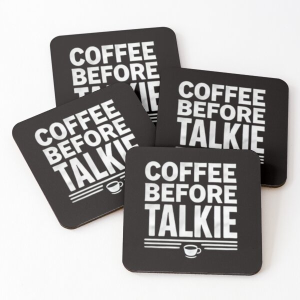 Item preview, Fuel Your Day: Coffee Before Talkie T-Shirt for the Bold and Caffeinated designed and sold by EcoArtTees.