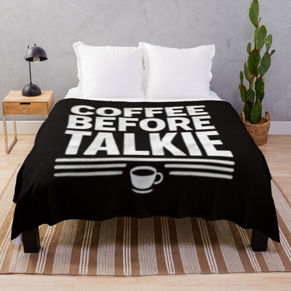 Item preview, Fuel Your Day: Coffee Before Talkie T-Shirt for the Bold and Caffeinated designed and sold by EcoArtTees.