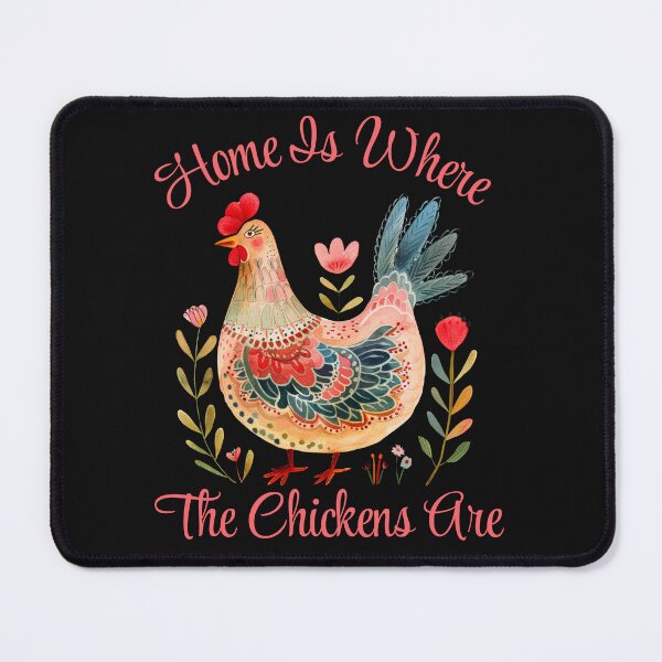 Item preview, Colorful Home Is Where The Chickens Are designed and sold by AlienOccupation.