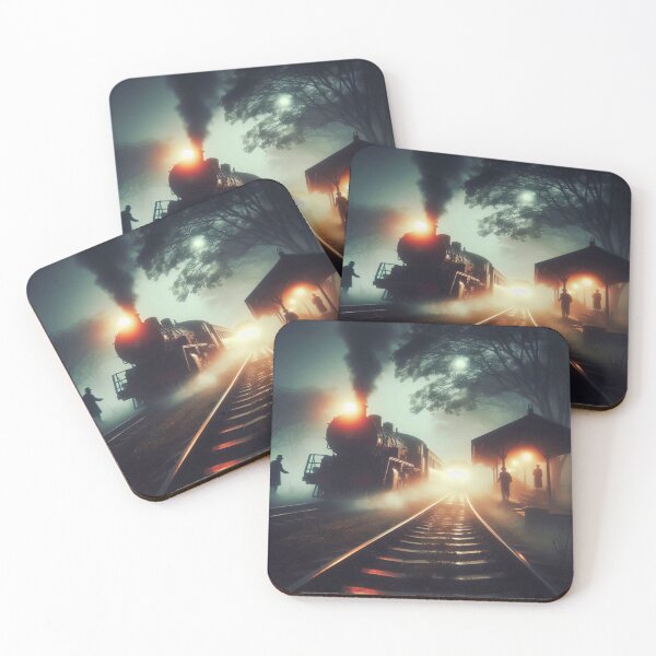 Item preview, Intrigue at the Train Station designed and sold by Halifaxartguy.