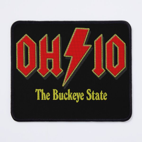 Item preview, Ohio Buckeye State T-shirt, Rock Music Inspired Tee, Retro Halftone Design, Vintage Ohio Shirt, Unisex Souvenir Top designed and sold by ReFreshU Shop Designs.