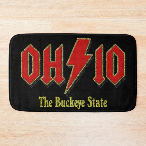 Item preview, Ohio Buckeye State T-shirt, Rock Music Inspired Tee, Retro Halftone Design, Vintage Ohio Shirt, Unisex Souvenir Top designed and sold by ReFreshU Shop Designs.