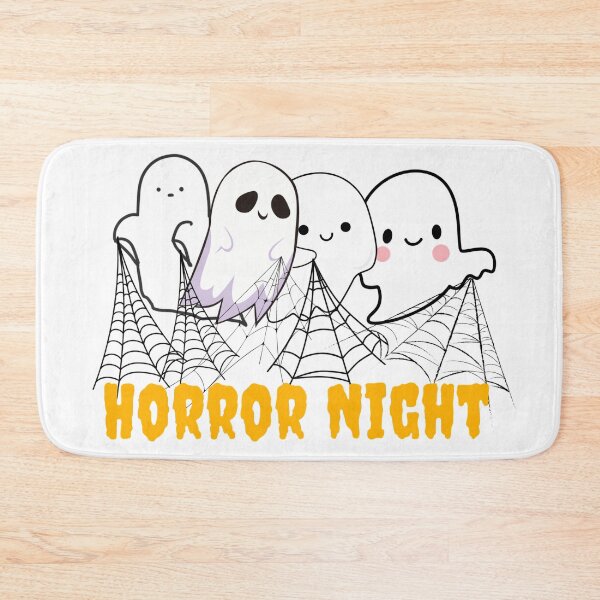 Item preview, Cute ghosts in horror night designed and sold by catcraftss.