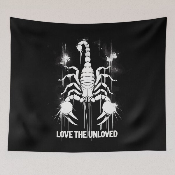 Item preview, Love The Unloved Scorpion Monochromatic designed and sold by TomFrontierArt.
