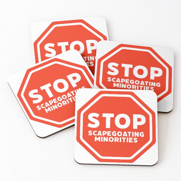 Item preview, Stop scapegoating minorities  designed and sold by Rachel the Artist .
