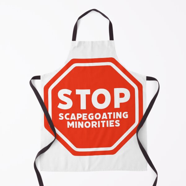 Item preview, Stop scapegoating minorities  designed and sold by Rachel the Artist .