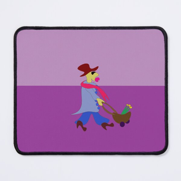 Item preview, Man with flowers in a trolley on wheels designed and sold by shrewdmovenet.