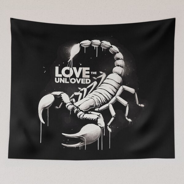 Item preview, Love The Unloved Scorpion Monochromatic designed and sold by TomFrontierArt.
