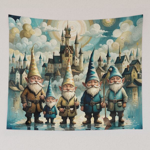 Item preview, Gnomes for fabulous small water city designed and sold by filusattila.