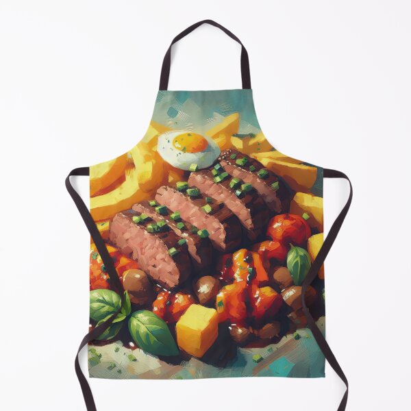 Item preview, Lomo Saltado Impressionism Art Style designed and sold by artofuniverse.