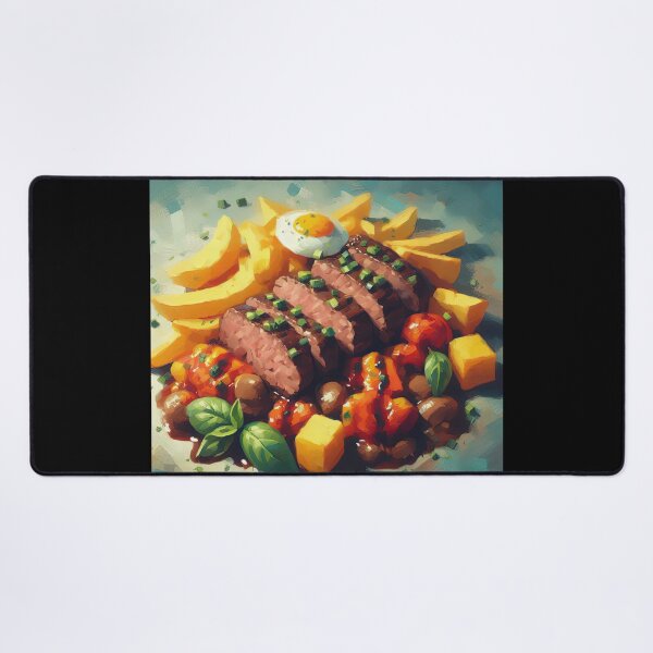 Item preview, Lomo Saltado Impressionism Art Style designed and sold by artofuniverse.