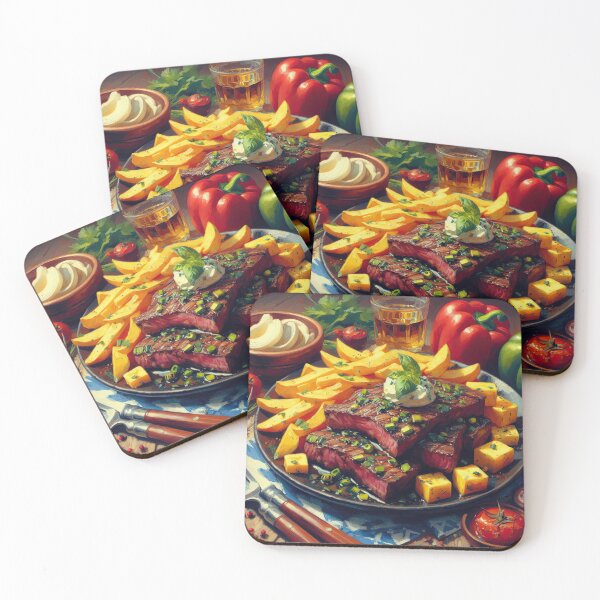 Item preview, Lomo Saltado Impressionism Art Style designed and sold by artofuniverse.