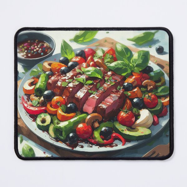Item preview, Lomo Saltado Impressionism Art Style designed and sold by artofuniverse.