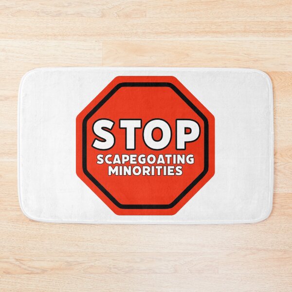 Item preview, Stop scapegoating minorities  designed and sold by Rachel the Artist .