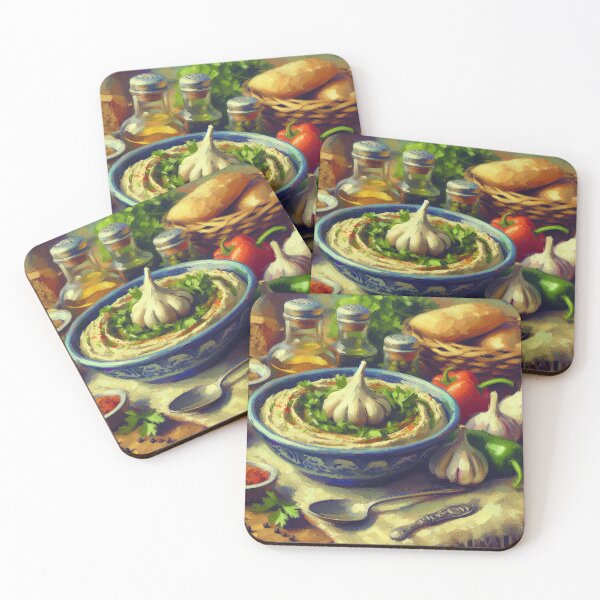 Item preview, Baba Ganoush Impressionism Art Style designed and sold by artofuniverse.