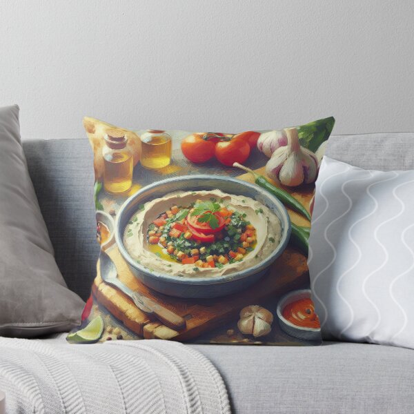 Item preview, Baba Ganoush Impressionism Art Style designed and sold by artofuniverse.