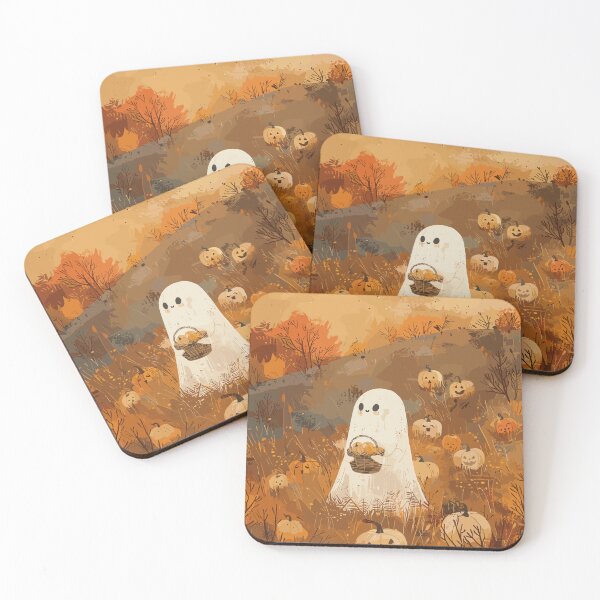 Item preview, Cute pumpkin ghost - adorable Halloween ghost  designed and sold by cocomelon168.