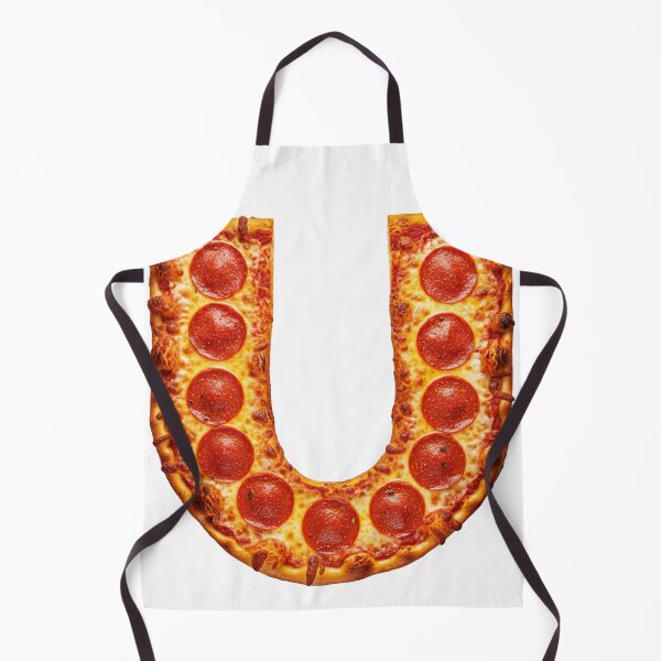 PIZZA LETTER U Apron