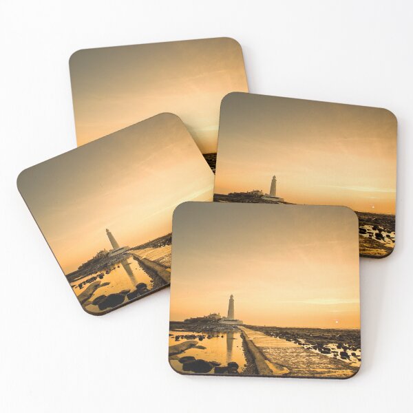 Item preview, Golden Sunrise over St Marys Island designed and sold by Violaman.