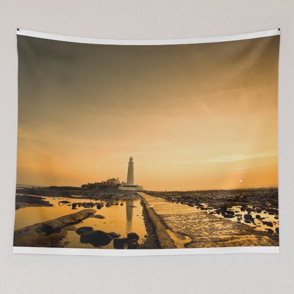 Item preview, Golden Sunrise over St Marys Island designed and sold by Violaman.