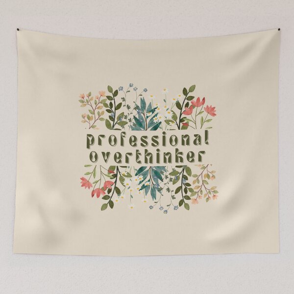 Item preview, Professional Overthinker designed and sold by FuryHive.