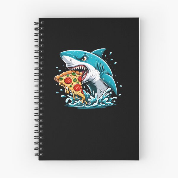 Item preview, Shark Eating Pizza, Funny Pizza Lover designed and sold by Logiamerch.