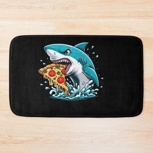 Item preview, Shark Eating Pizza, Funny Pizza Lover designed and sold by Logiamerch.