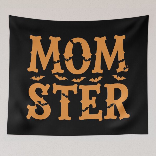 Item preview, Momster, mom, Pumpkin face, PUMPKINS, HALLOWEEN, skull, hapy halloween,  pumpkin in the shape of a skull, cat, scary house, witches, scary forest, pumpkin, Scarecrow designed and sold by PRYMULLART.