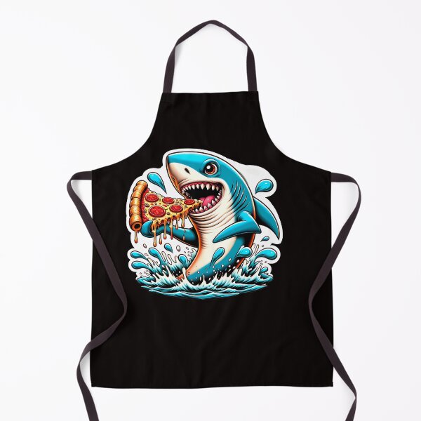 Item preview, Shark Eating Pizza, Funny Pizza Lover designed and sold by Logiamerch.