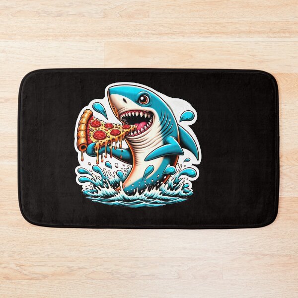 Item preview, Shark Eating Pizza, Funny Pizza Lover designed and sold by Logiamerch.