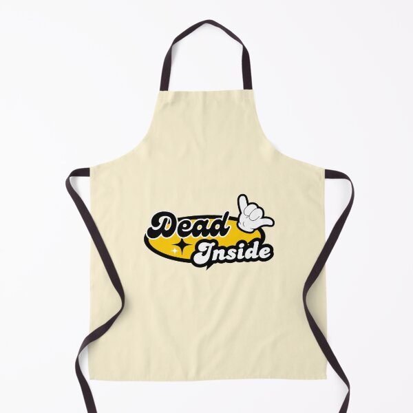 Item preview, DEAD INSIDE Ironic Vintage Aesthetic Text Art designed and sold by -Candy-Shop-.