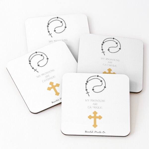 Item preview, Catholic Pronouns designed and sold by HavilahPrintsCo.