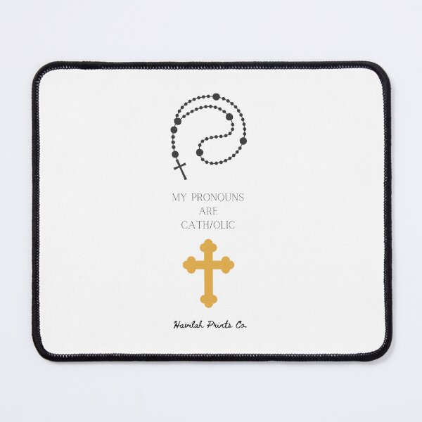 Item preview, Catholic Pronouns designed and sold by HavilahPrintsCo.