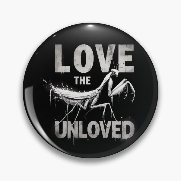 Item preview, Love The Unloved Praying Mantis Monochromatic designed and sold by TomFrontierArt.